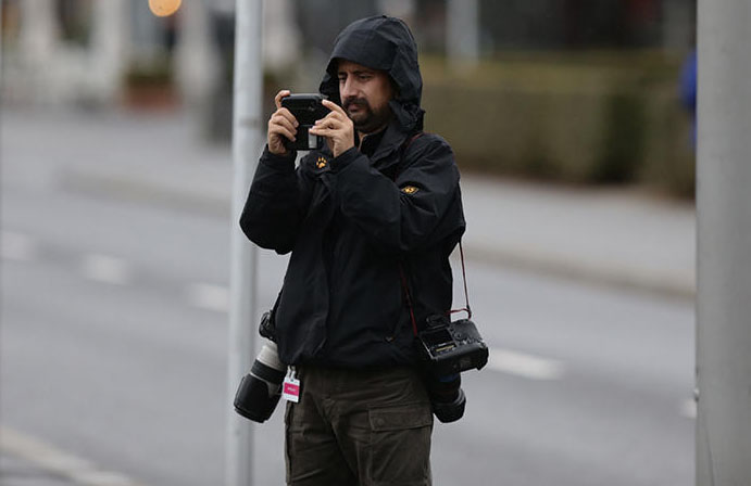 <span style='color:#8697A8;font-size:12px; font-family:tahoma;'>گفتگو با بهمن زارعی</span><br>بادیگارد جان کری را دور زدم